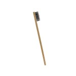 Classic toothbrush, straight handle, black color, model PS04